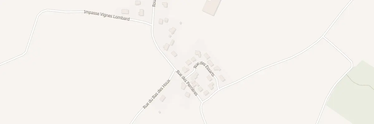 Plan du 3 Rue des Essarts à Roset-Fluans