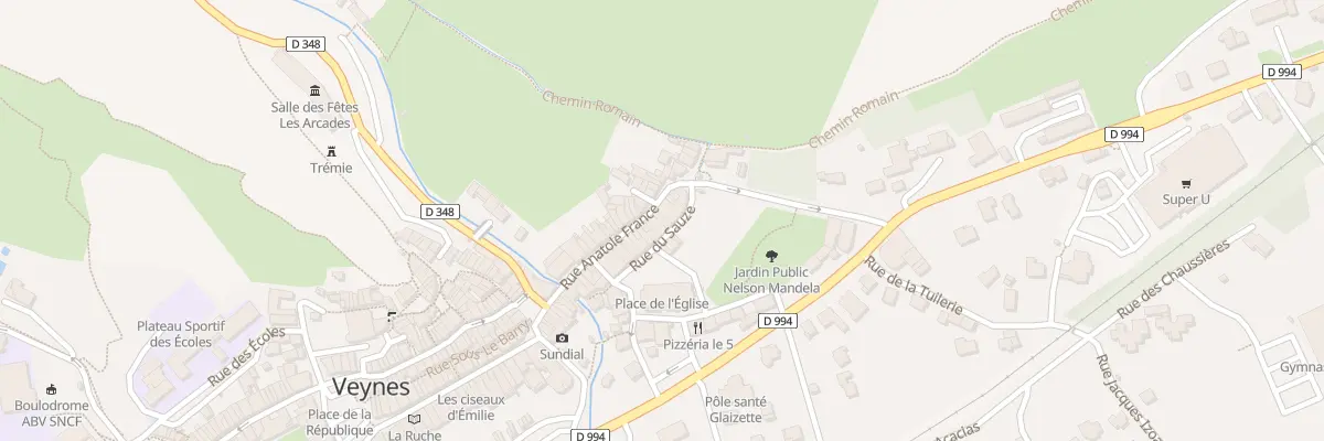 Plan du 36 Rue Anatole France à Veynes