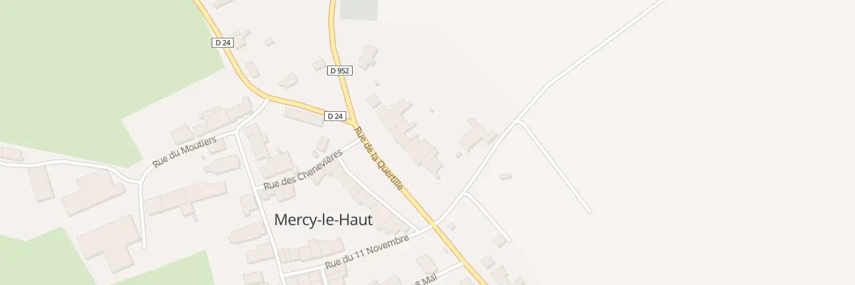 Plan du 5009 Le Paquis Ou La Quertille à Mercy-le-Haut