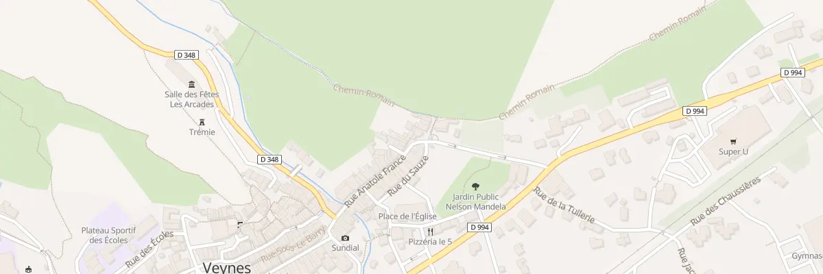 Plan du 45 Rue Anatole France à Veynes
