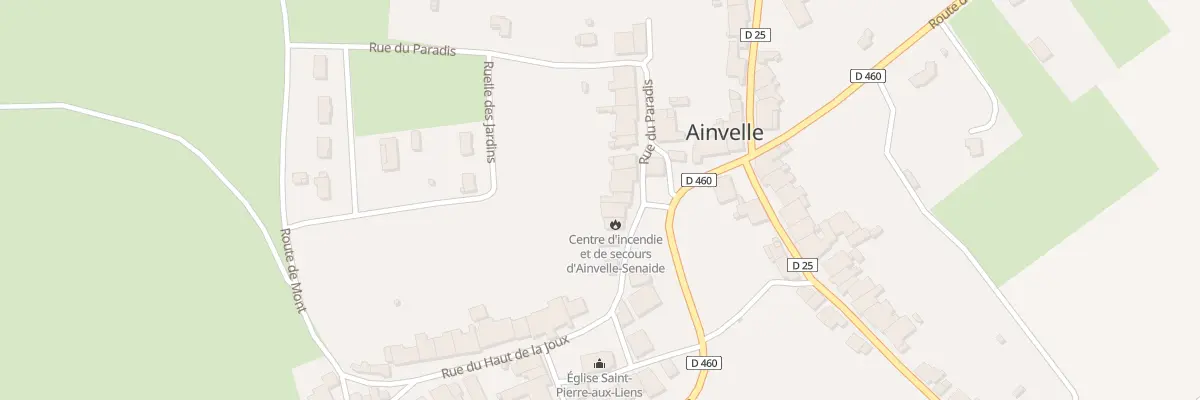 Plan du 34 Pl de la Mairie à Ainvelle
