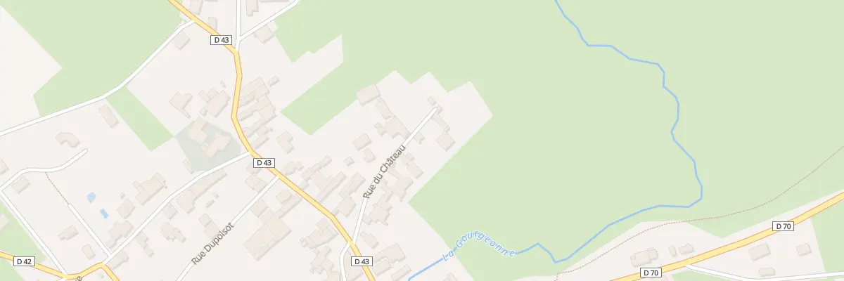 Plan du 11 Rue du Chateau à Vauconcourt-Nervezain