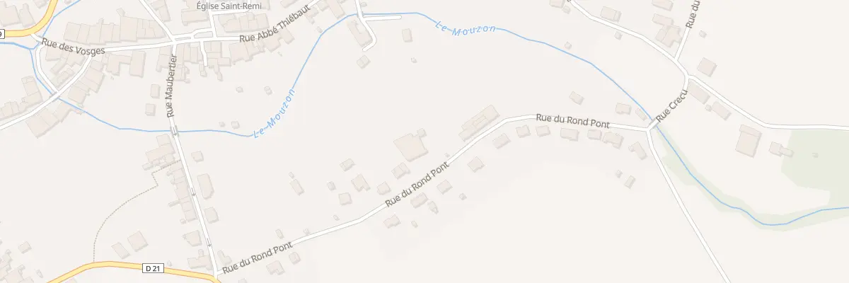 Plan du 17 Rue du Rond Pont à Martigny-les-Bains
