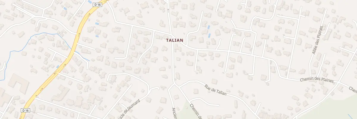 Plan du 315 Rue de Talian à Six-Fours-les-Plages