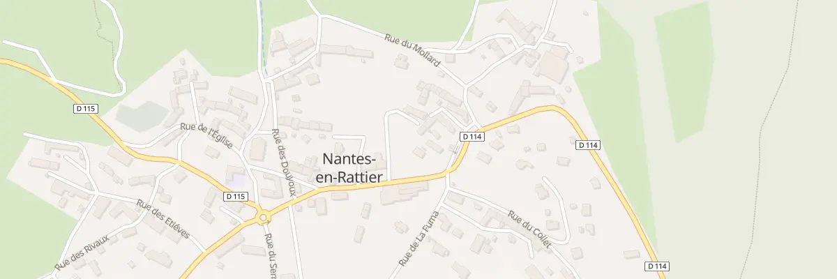 Plan du 21 Mte du Sautaret à Nantes-en-Ratier