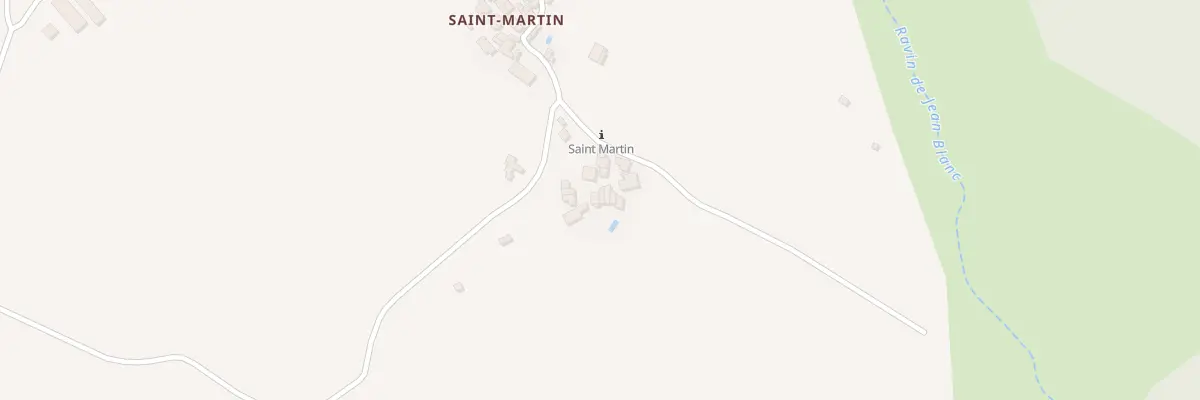 Plan du 5025 Les Essours à Revest-Saint-Martin