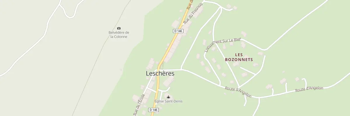 Plan du 6 Rue de la Mairie à Leschères