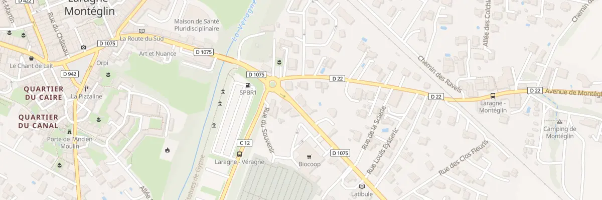 Plan du 23B Av de Provence à Laragne-Montéglin