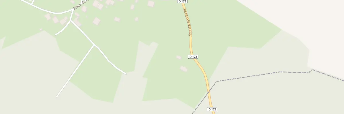 Plan du 14 Rte de Saint-Gand à Vellexon-Queutrey-et-Vaudey