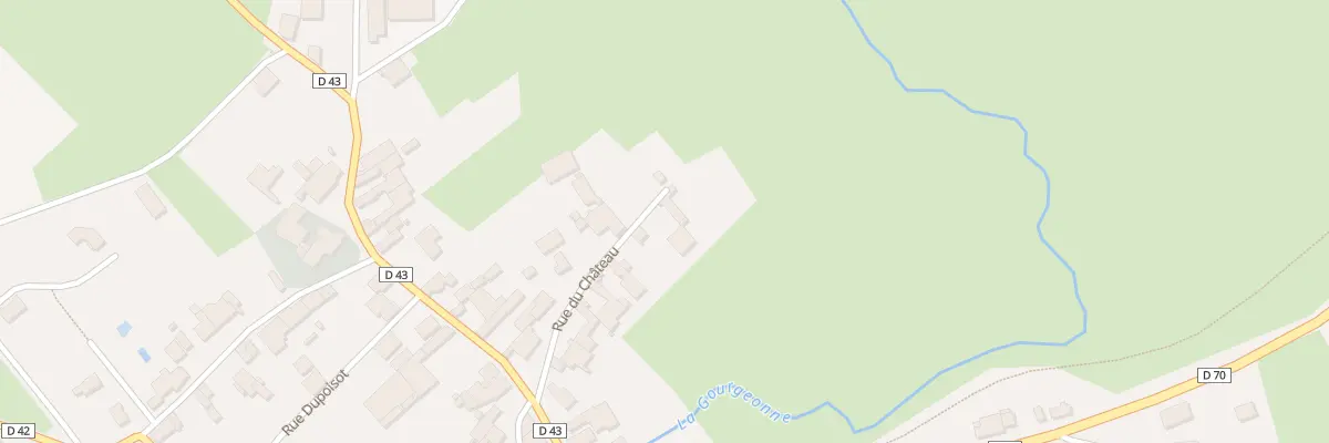 Plan du 13 Rue du Chateau à Vauconcourt-Nervezain