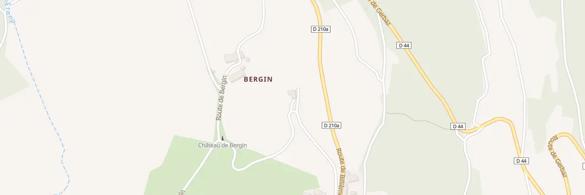 Plan du 178 Rte de Bergin à Saint-Jean-de-Chevelu