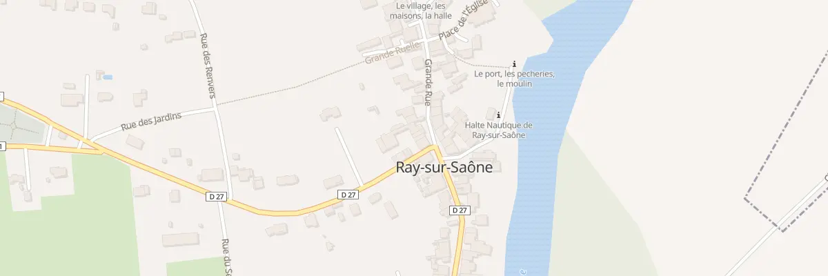 Plan du 18T Gr Grande Rue à Ray-sur-Saône