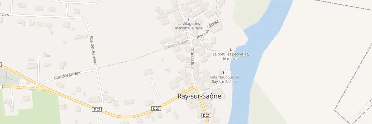 Plan du 12  à Ray-sur-Saône