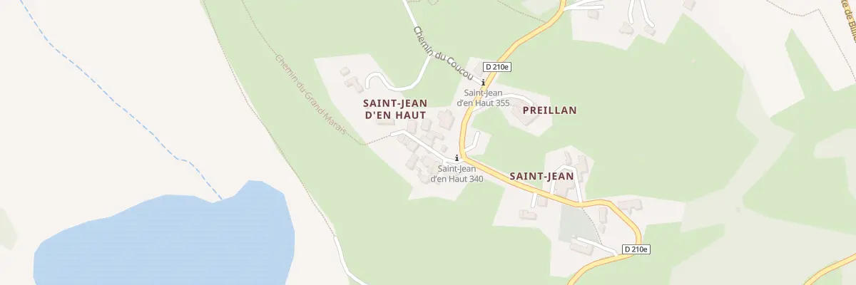 Plan du 5047 Saint Jean à Saint-Jean-de-Chevelu