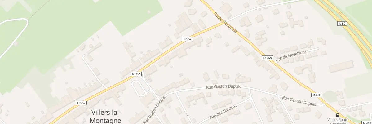 Plan du 13 Rue Emile Curicque à Villers-la-Montagne