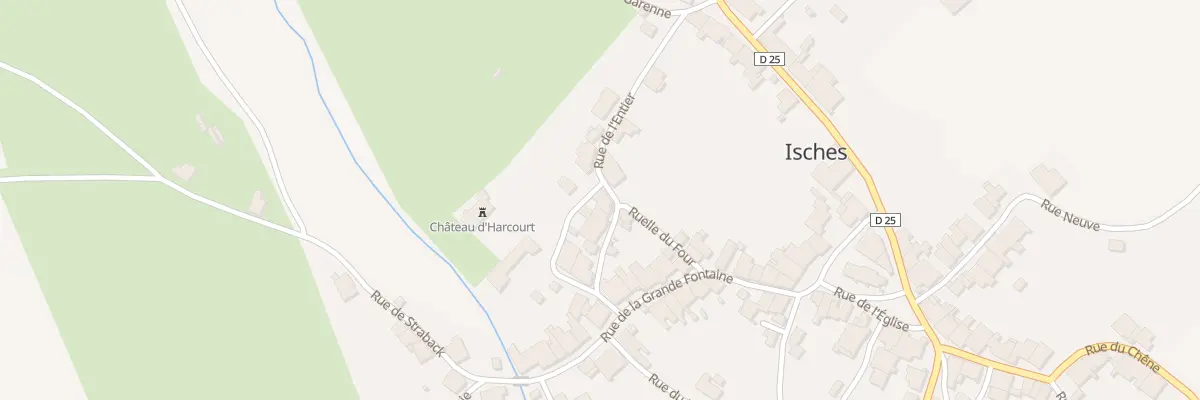 Plan du 75 Rue de l’Entier à Isches
