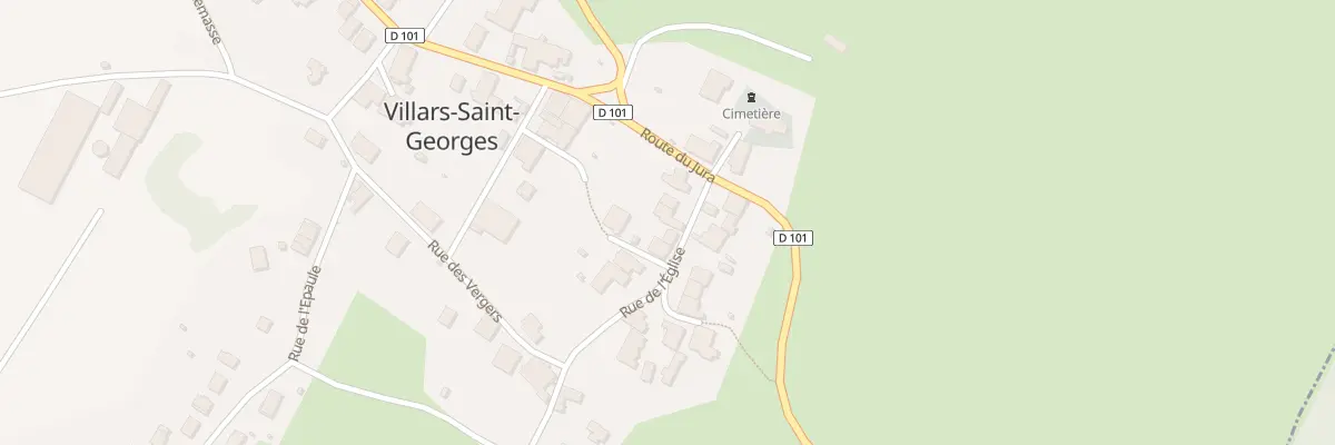 Plan du 8 Rue de l’Eglise à Villars-Saint-Georges