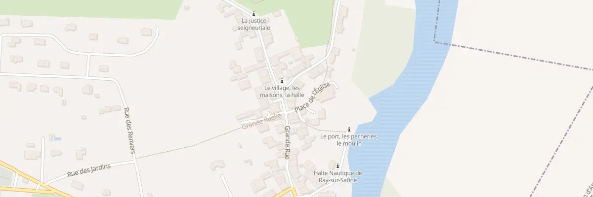 Plan du 2 Pl Gabrielle de Salverte à Ray-sur-Saône