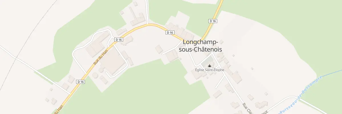 Plan du 3 Rue du Roy à Longchamp-sous-Châtenois