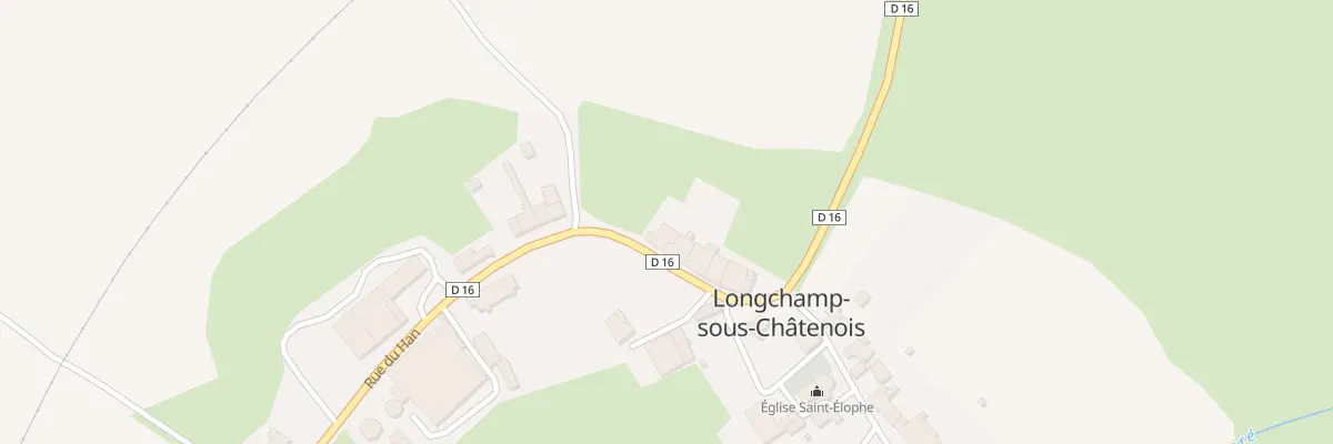 Plan du 10 Rue du Han à Longchamp-sous-Châtenois