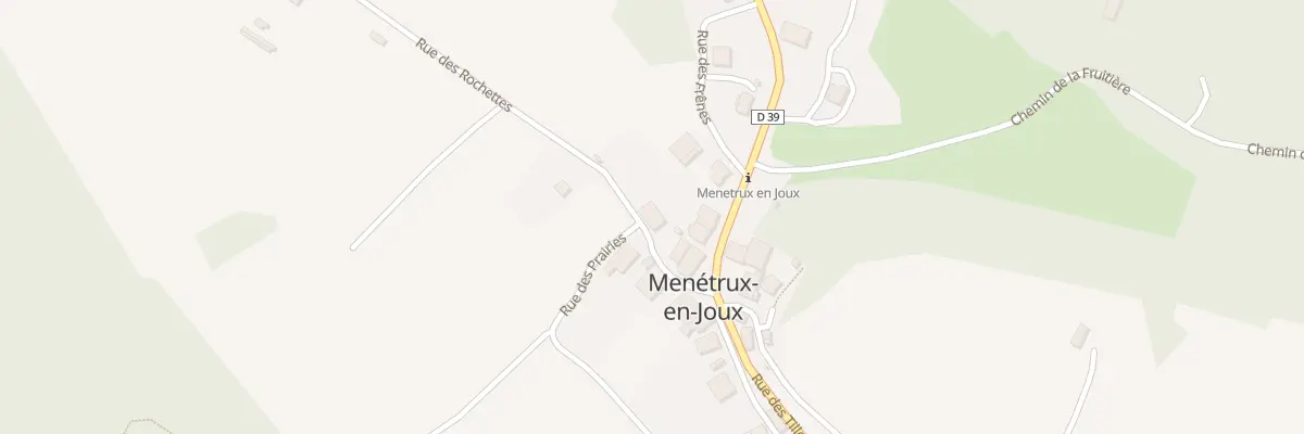 Plan du 4 Rue des Rochettes à Menétrux-en-Joux