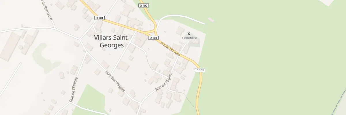 Plan du 6 Rue de l’Eglise à Villars-Saint-Georges