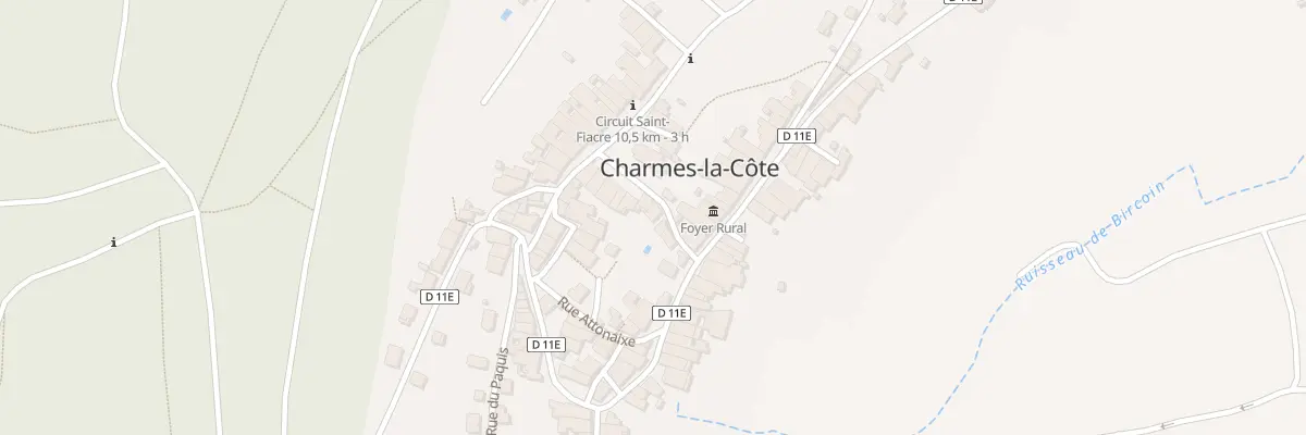 Plan du 3 Rue Montapic à Charmes-la-Côte
