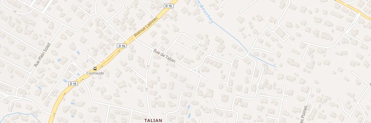 Plan du 89 Rue de Talian à Six-Fours-les-Plages
