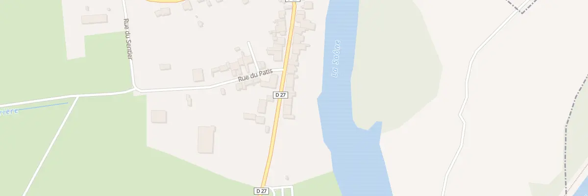 Plan du 45 Gr Grande Rue à Ray-sur-Saône