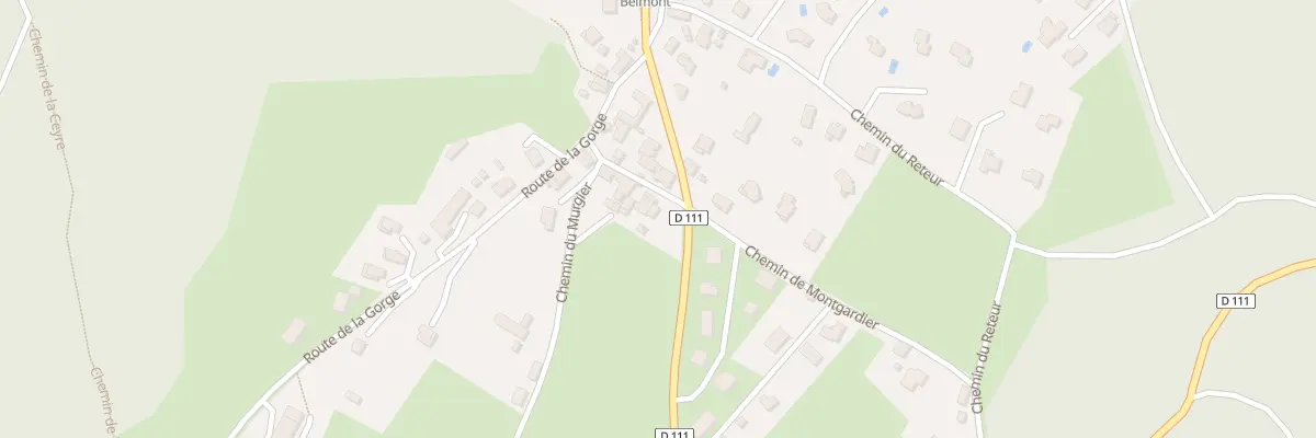 Plan du 40 Che du Marquis à Vaulnaveys-le-Haut