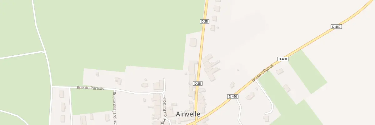 Plan du 115 Rte de Isches à Ainvelle
