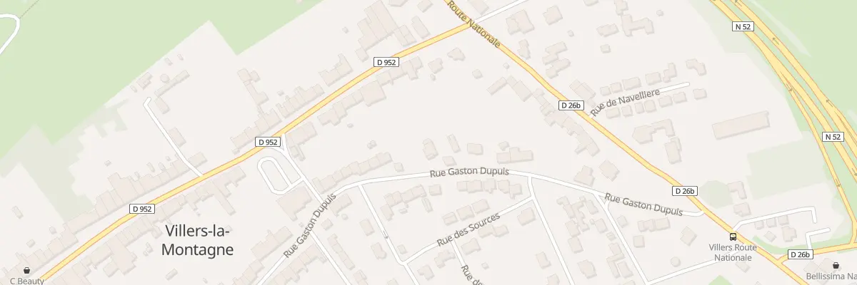 Plan du 16 Rue Gaston Dupuis à Villers-la-Montagne