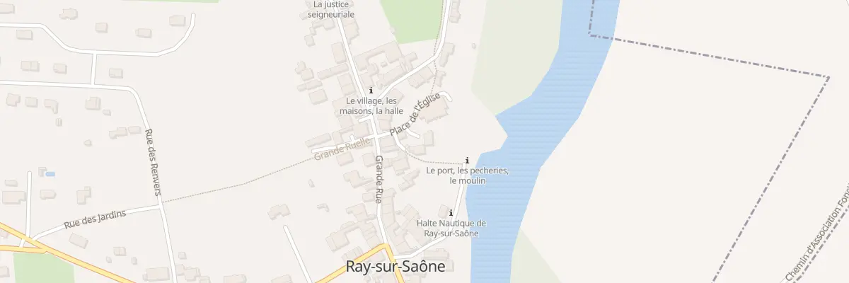 Plan du 4 Pl de l’Eglise à Ray-sur-Saône