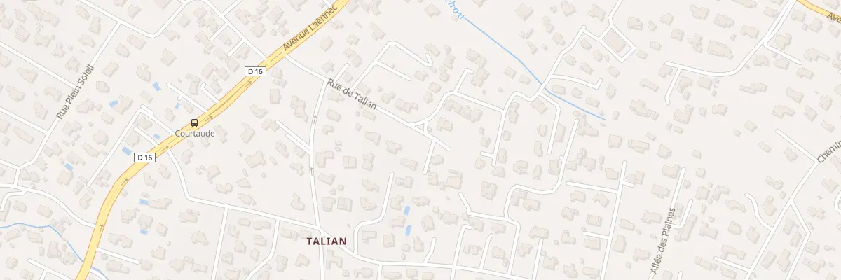 Plan du 99 Rue de Talian à Six-Fours-les-Plages