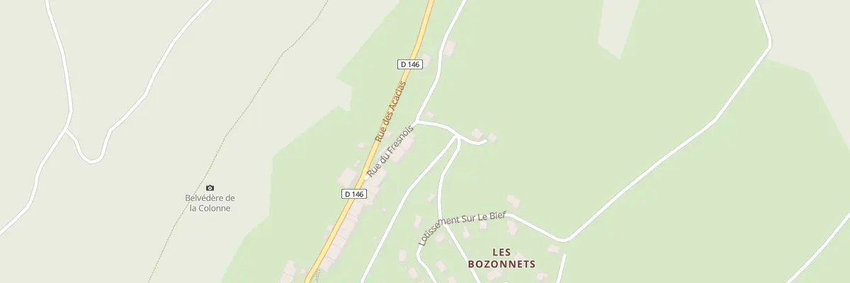 Plan du 16 Rue du Fresnois à Leschères