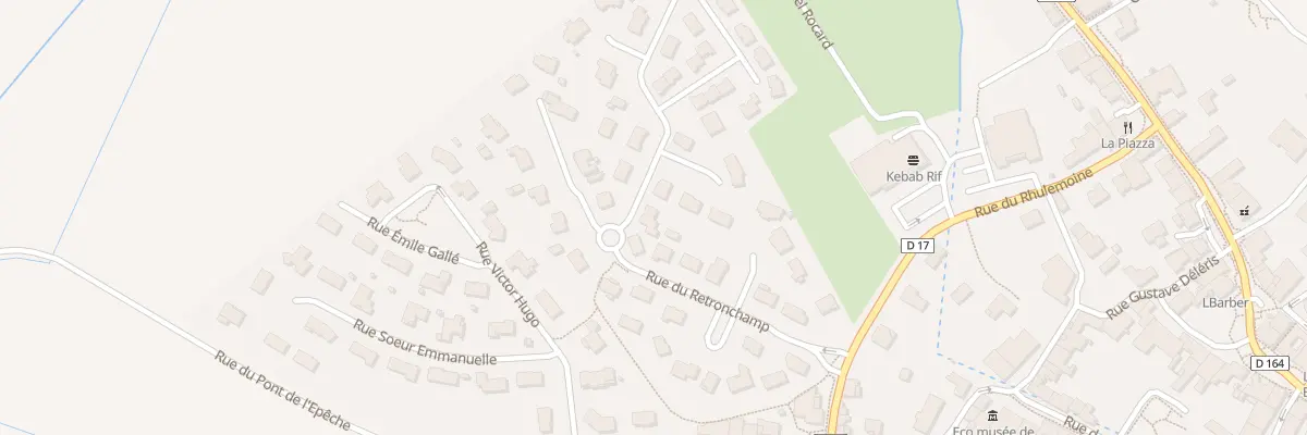 Plan du 30 Rue Jeanne d’Arc à Bulgnéville