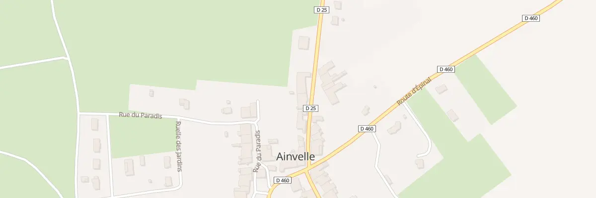 Plan du 111 Rte de Isches à Ainvelle