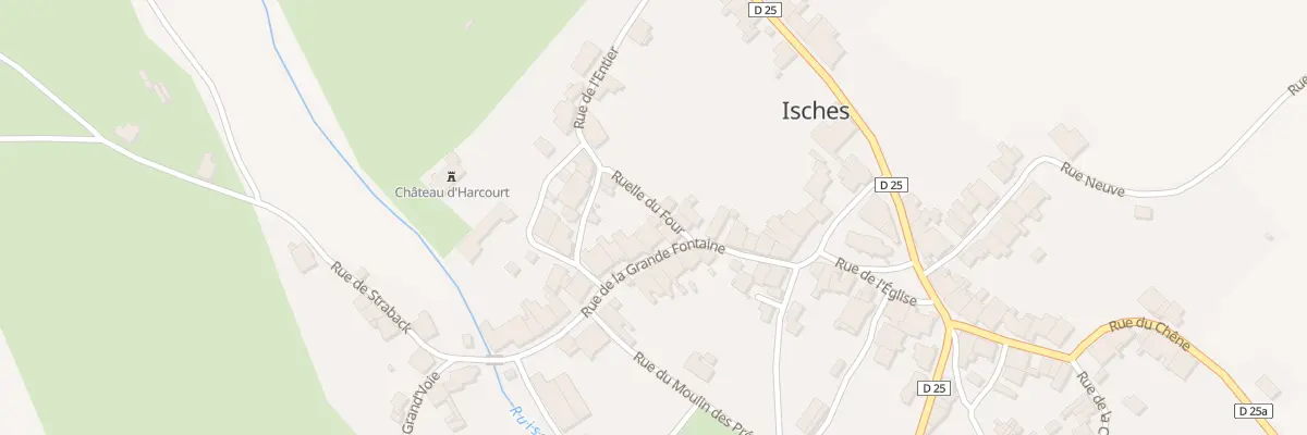 Plan du 27 Rle du Four à Isches