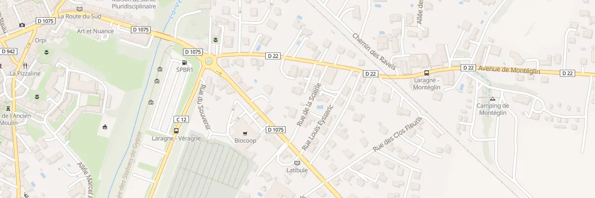 Plan du 5597A Av de Montéglin à Laragne-Montéglin