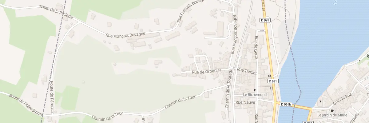 Plan du 3 Rle la Ragée à Seyssel