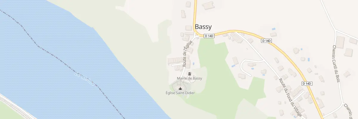 Plan du 82 Rte de l’Eglise à Bassy