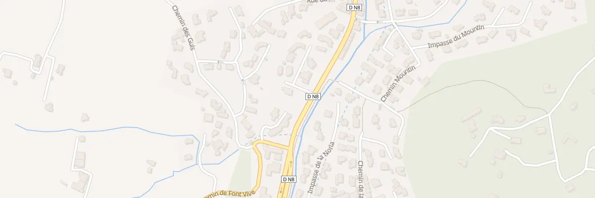 Plan du 238 Rte de Toulon à Évenos