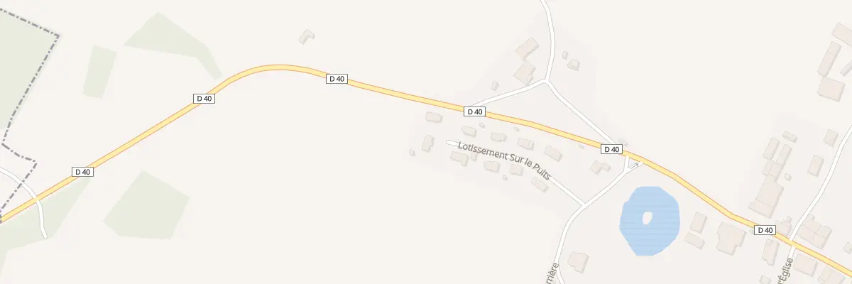 Plan du 9 Lotissement sur le Puits à Mont-sur-Monnet