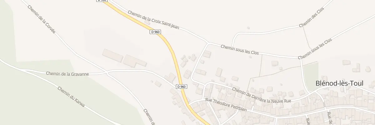 Plan du 11 Che de la Croix Saint-jean à Blénod-lès-Toul