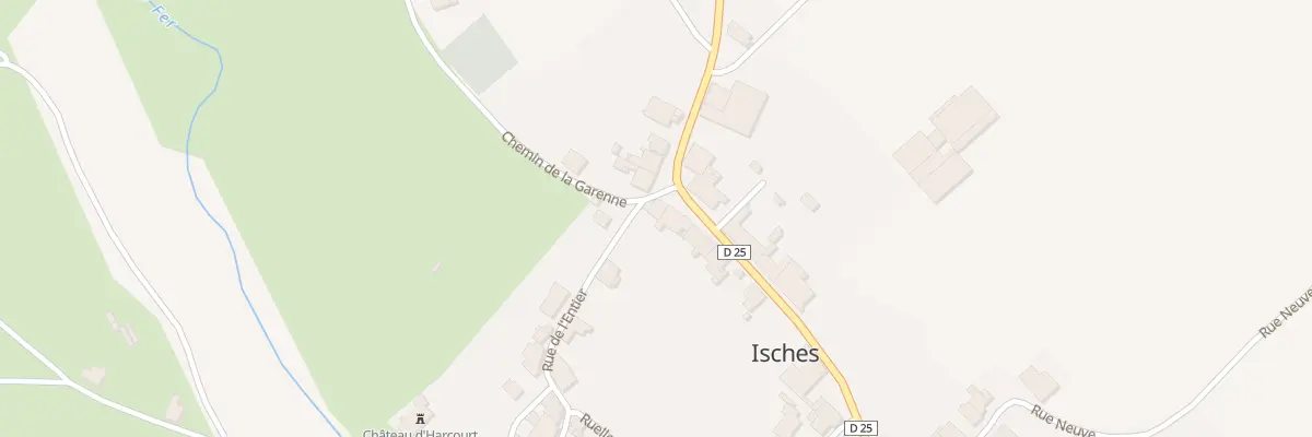 Plan du 311 Rue Grand Rue à Isches