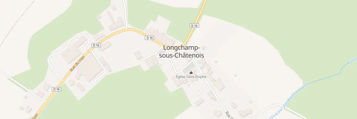Plan du 1 Rue du Han à Longchamp-sous-Châtenois