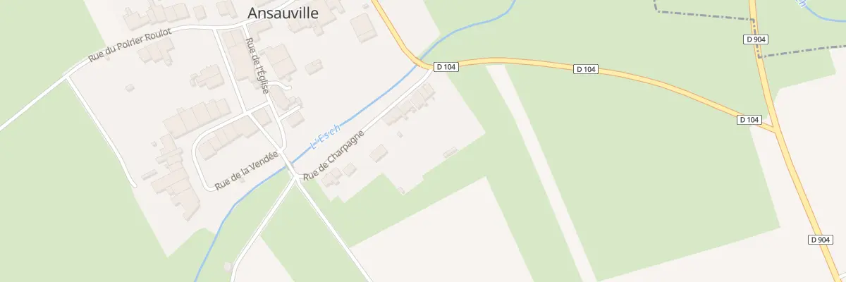 Plan du 6 Rue de Charpagne à Ansauville