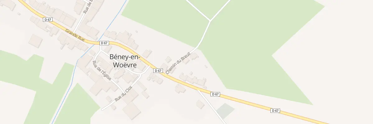 Plan du 2 Che du Breuil à Beney-en-Woëvre