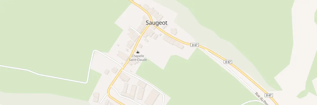 Plan du 15 Rue de la Sirène à Saugeot