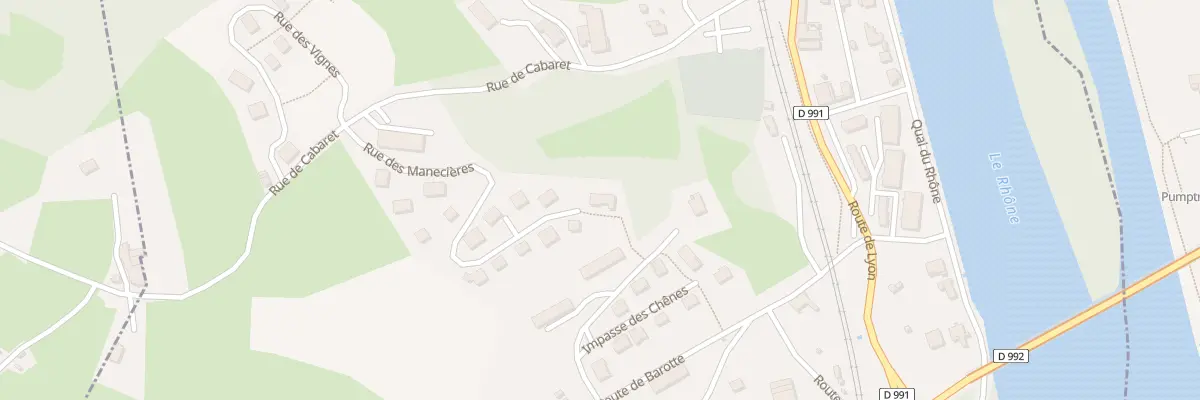 Plan du 331 Rue des Manecières à Seyssel